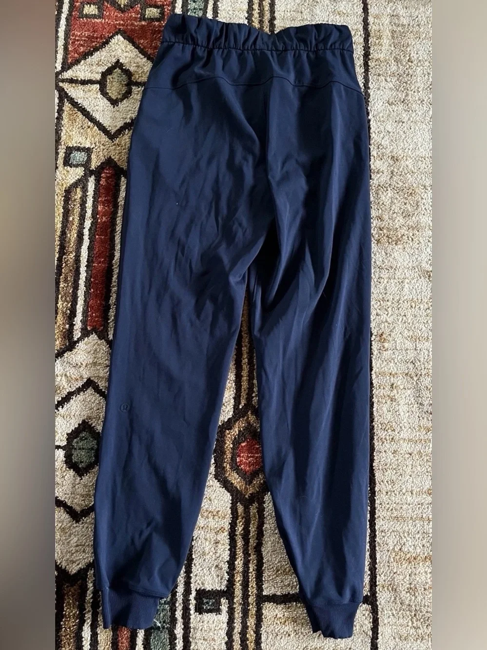 Lululemon On The Fly Joggers Blue Womens Size 2 Activewear Athleisure Athletic